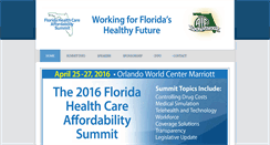 Desktop Screenshot of healthcareflorida.com